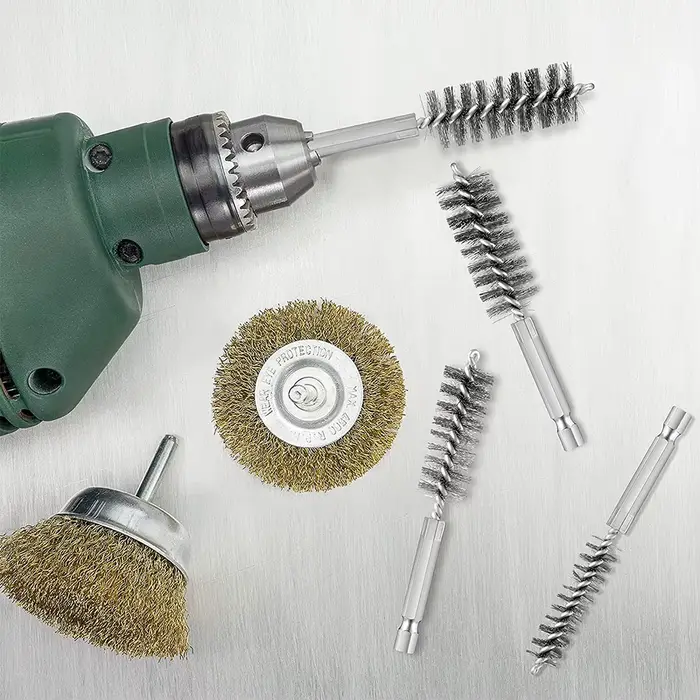 Brosse métallique de 8 à 19mm