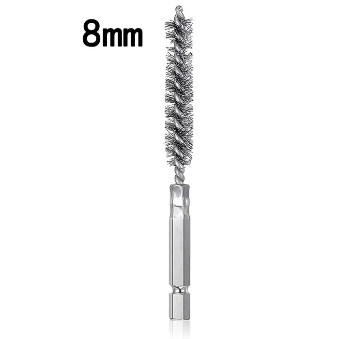 Brosse de perçage en acier inoxydable, fil torsadé, brosse de nettoyage pour perceuse électrique, ou
