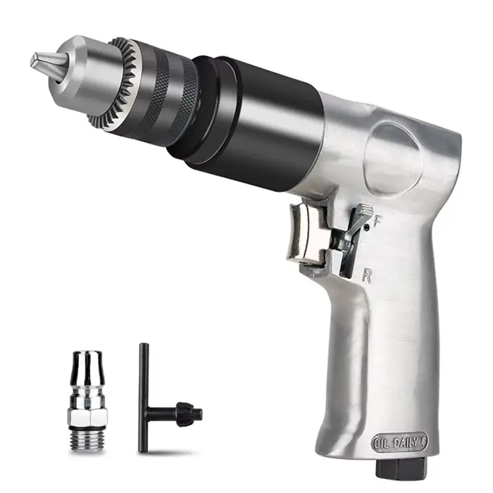 Perceuse pneumatique professionnelle à grande vitesse, outil de rotation réversible pour proposition