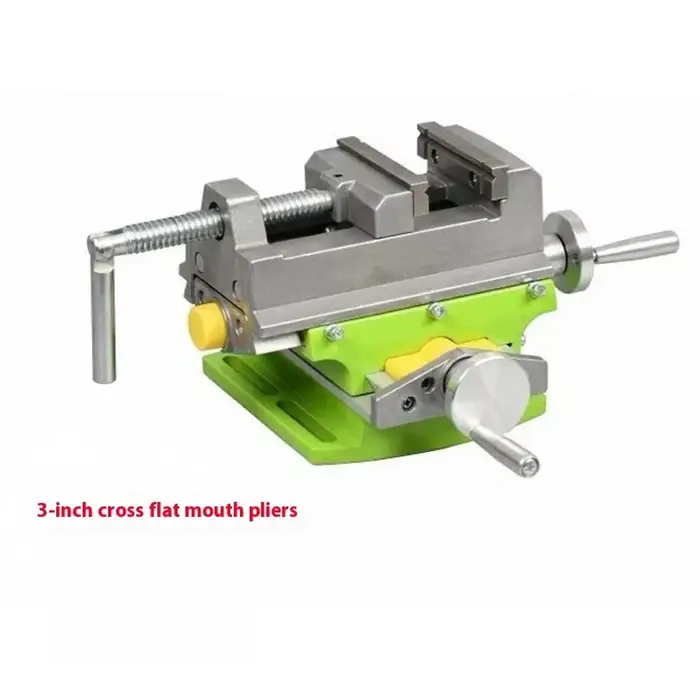 Table rotative 90 ° Étau de presse pour perceuse à glissière transversale de 3 pouces