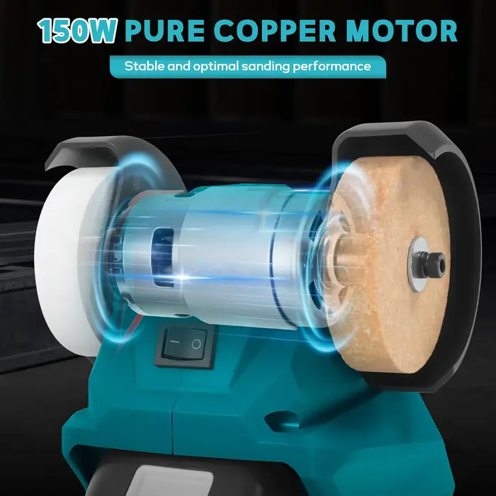 Meuleuse de banc électrique sans fil Makita 200W 5500 tr/min