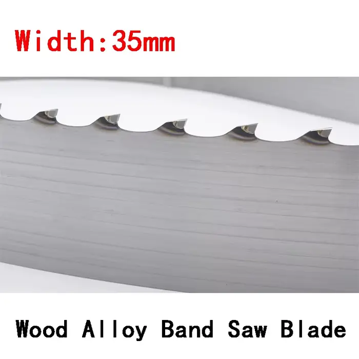 Lame de scie à ruban en carbure de bois, largeur personnalisée 35mm, pour tronçon de bois, coupe de 