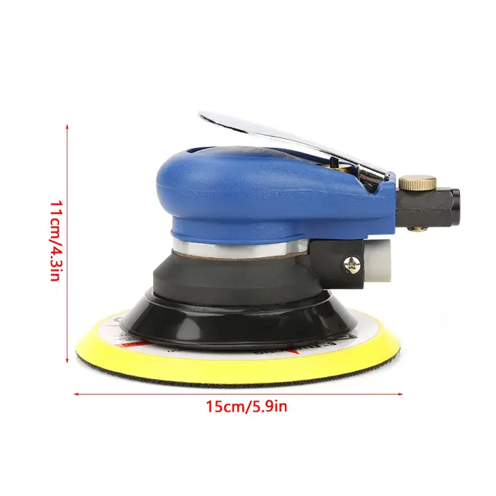Ponceuse orbitale aléatoire pneumatique AT-980 5/6 pouces