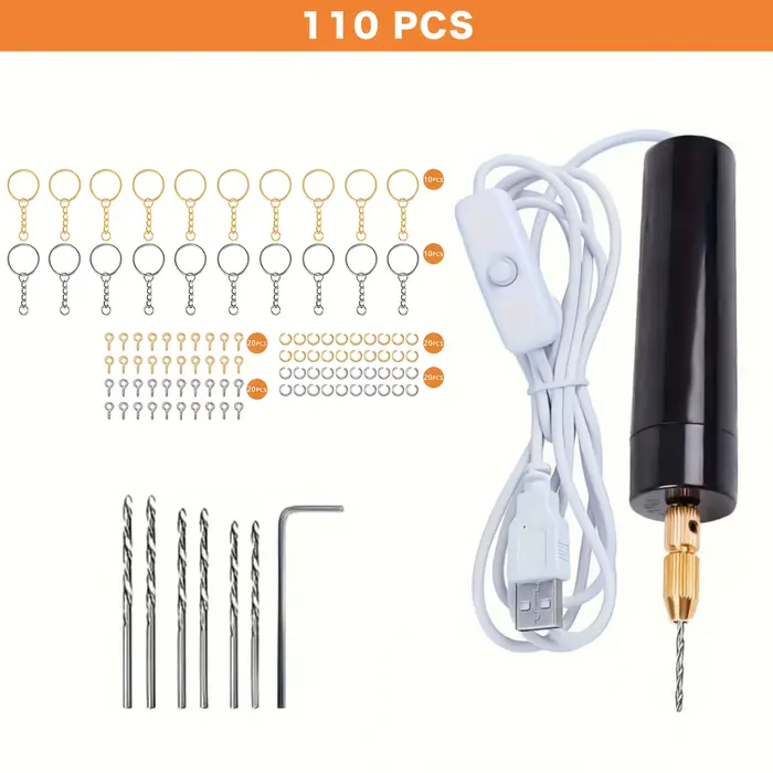 【Mini perceuse électrique】Ensemble de 10/110/410 pièces