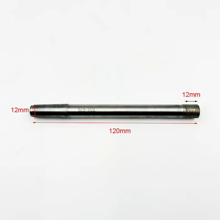 1 pièces 7mm-25mm cône Morse diamant poudre frittée allonger 153mm maçonnerie trou profond foret utilisation pour pierre