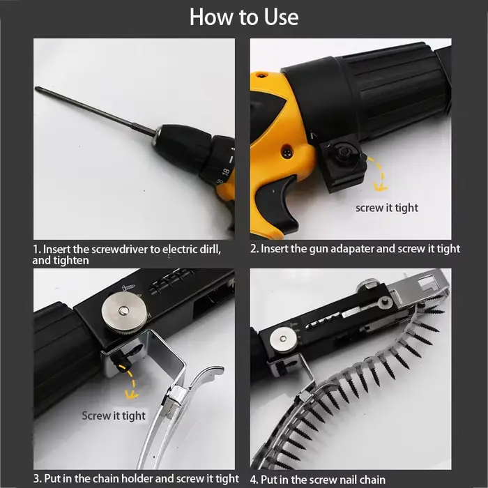 Adaptateur de perceuse électrique sans fil