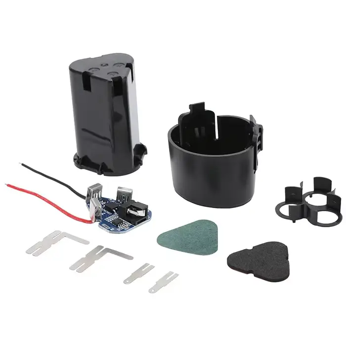 Kit de bricolage de batterie d'outils électriques enfichables 12V, chargeur de batterie Lithium-Ion