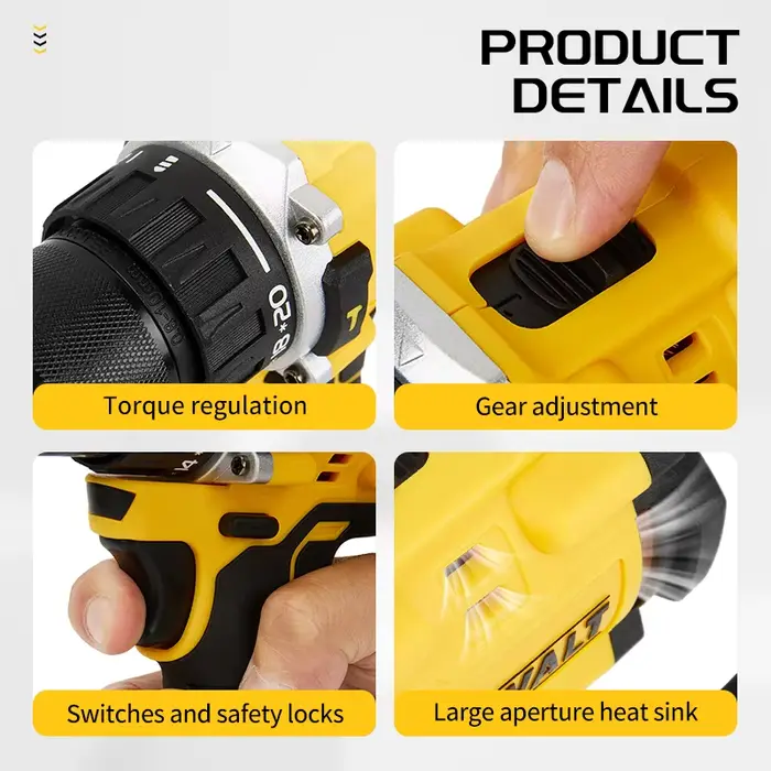 DeWalt-Chave électrique sans balais DCD805, 20V