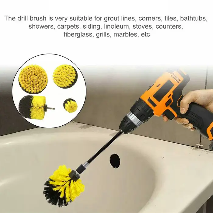 Brosses rondes en Nylon