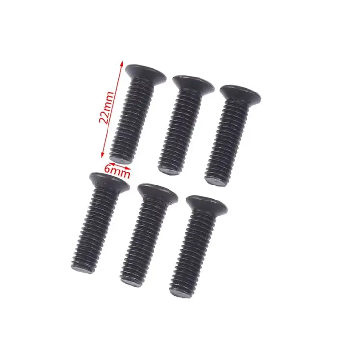 Vis de fixation M5 20mm M6 22mm