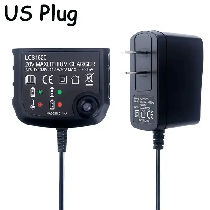Chargeur de batterie au lithium pour perceuse électrique Black & Decker