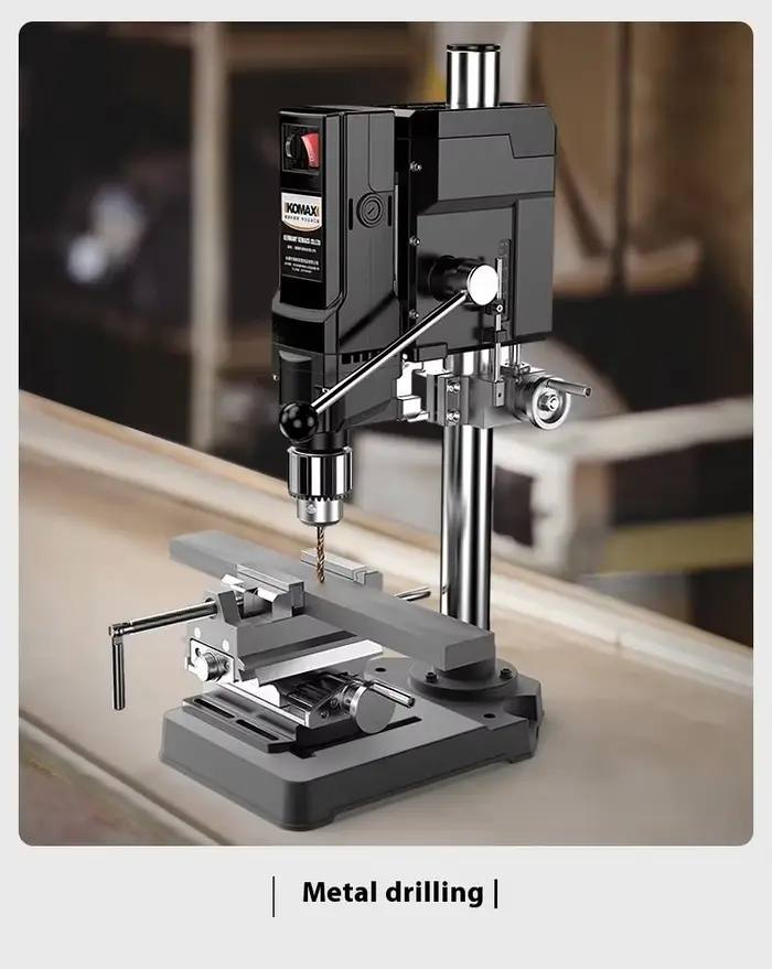220V710W800W1050W Mini perceuse de table presse précision forage fraiseuse maison multi-fonctionnelle perle outil