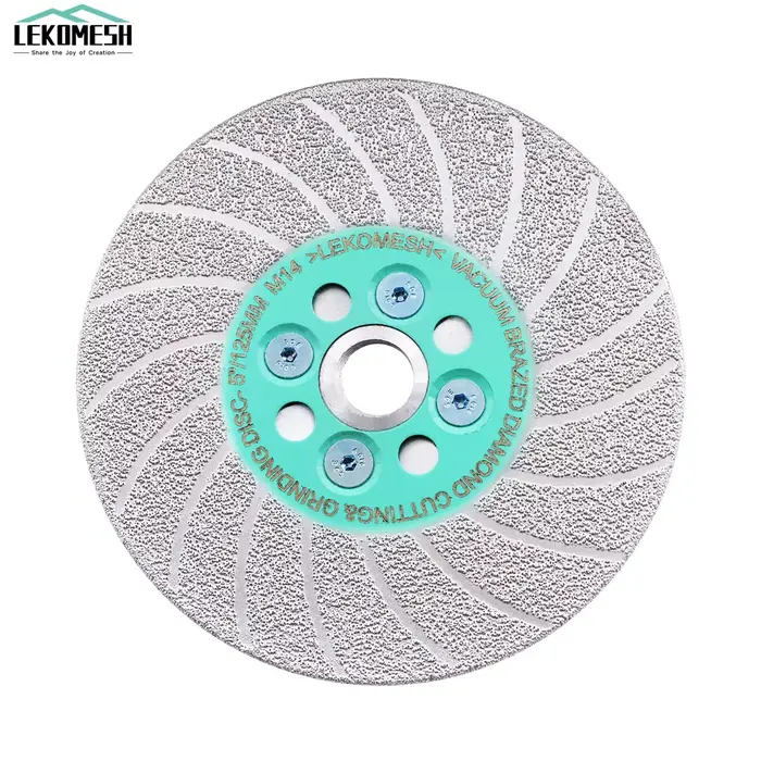 LEKOMESH 1pc Dia 5 pouces 125mm lame de scie disque de meulage de coupe de béton M14