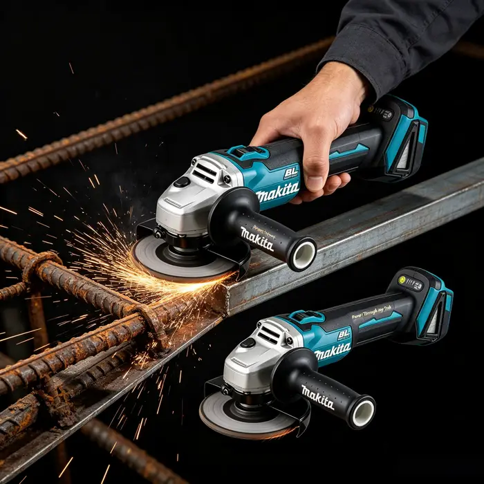 Meuleuse d'angle électrique sans fil Makita DGA404 18V 125mm