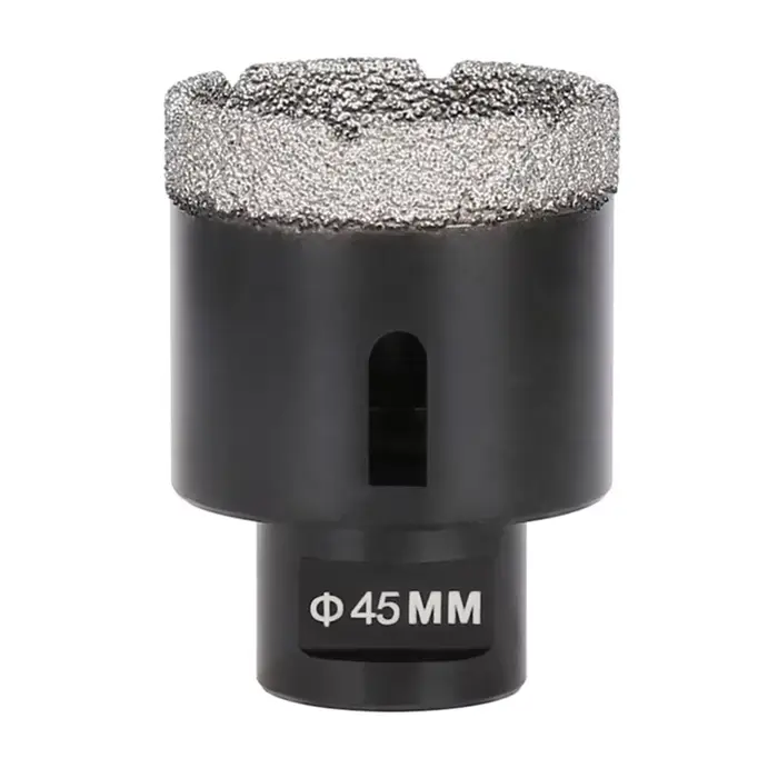A69EM14 filetage sec brasé sous vide marbre maçonnerie trou scie ouvreur diamant forage noyau peu pour carrelage