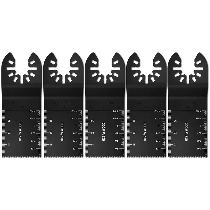 Lames de scie oscillantes Lames mixtes à ajustement rapide Kit de lames de scie oscillantes Lames mu