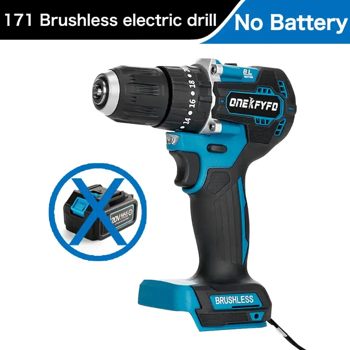 Makita-perceuse à percussion électrique sans fil