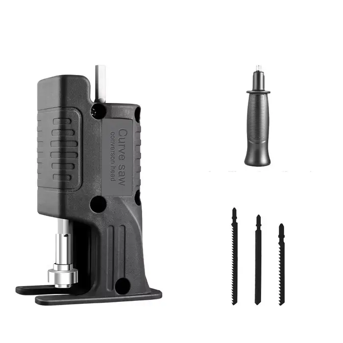Adaptateur de scie électrique à tête de conversion modifiée, adaptateur de scie alternative, adaptat
