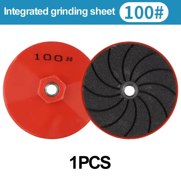 Disque de meulage intégré pour le polissage industriel des métaux et la découpe de carreaux, avec fi