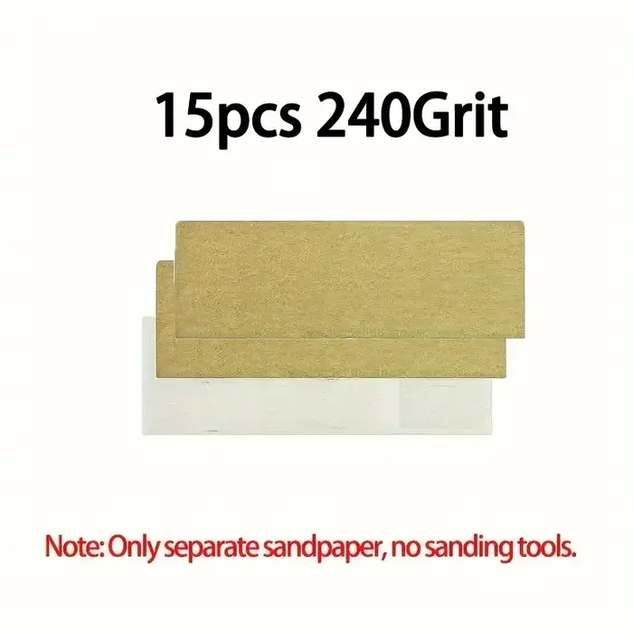 Kit de mini ponceuse de précision : 80-600 grains