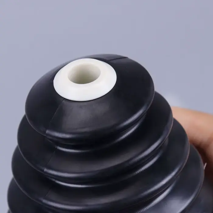 Dispositif anti-poussière avec 4 bandes de caoutchouc