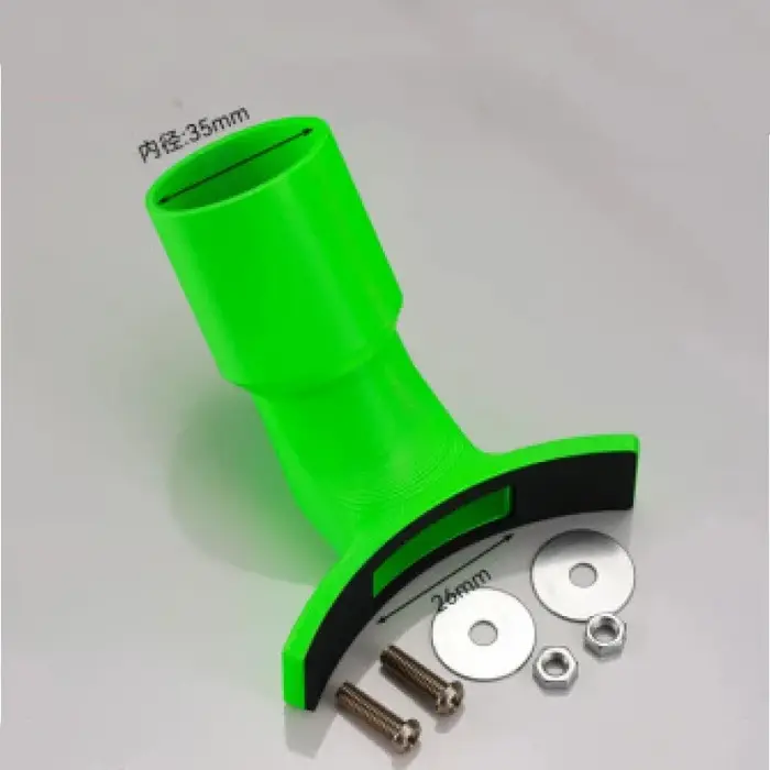 Extracteur de poussière pour meuleuse d'angle à double port