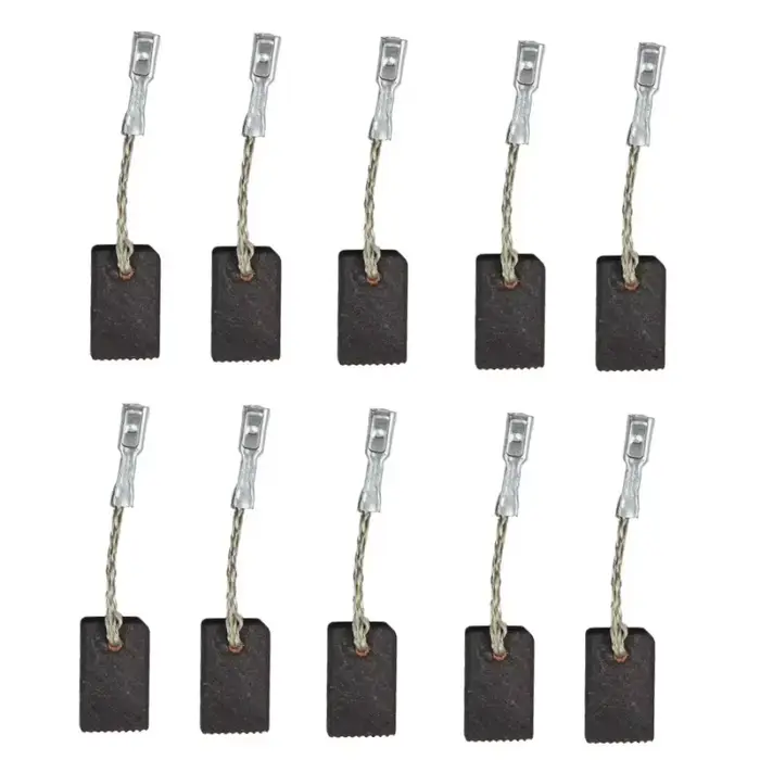 Brosses en carbone pour perceuse électrique Metabo, meuleuse d'angle WQ 1400, WQ 1000, WQ 5x10x16mm,