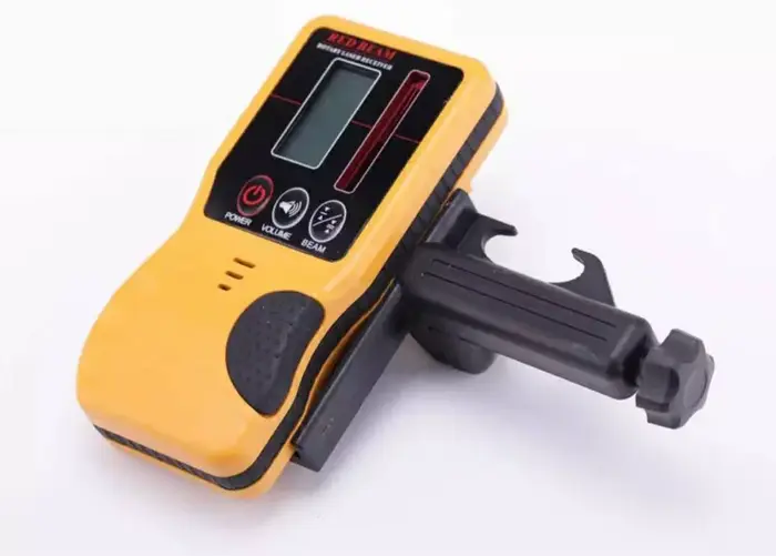 Récepteur de niveau laser rotatif auto-nivelant/détecteur