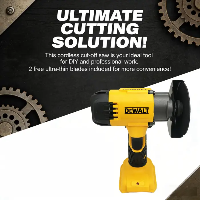 Mini-meuleuse d'angle DEWALT A2UD 20V (3 pouces/76 mm) : Machine de meulage sans fil 20000 tr/min pour découpe et polissage de précision