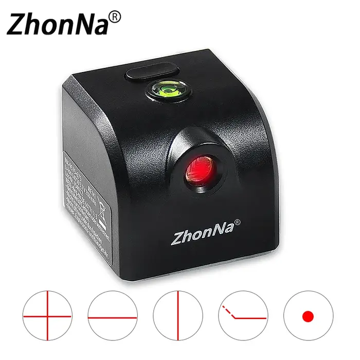 Mini niveau Laser lignes transversales horizontales et verticales ligne de faisceau Laser vert/rouge