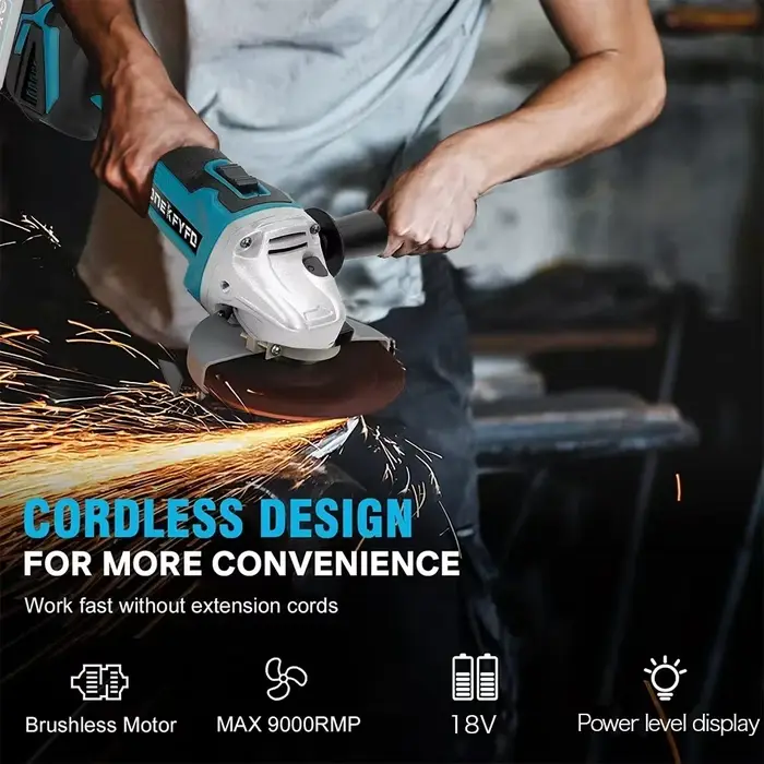 Makita – meuleuse d'angle à percussion sans fil 18V
