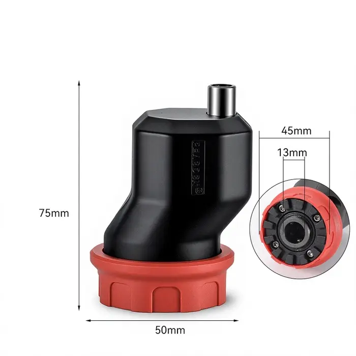 Mandrin de conversion à dégagement rapide pour embouts hexagonaux de 6