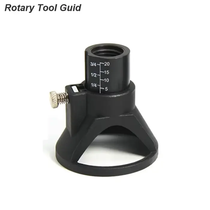 Routeur rotatif fraise Guide fixation foret hélicoïdal Kit d'outils de sculpture sur bois localisate