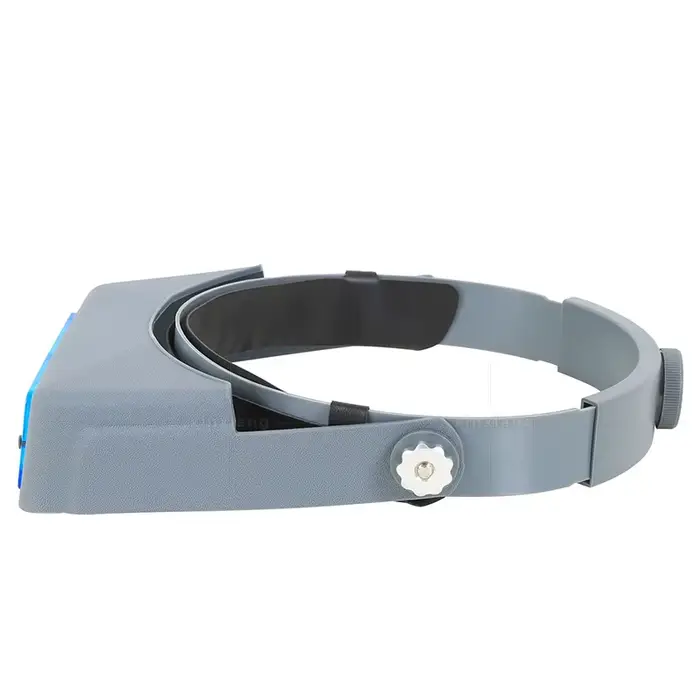 Loupe professionnelle de port de tête, Optivisor, Loupe oculaire à 4 lentilles pour la réparation de