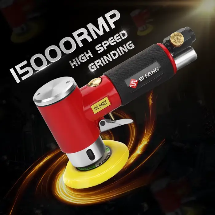 SIFANG ponceuse à Air orbite aléatoire Mini rectifieuse pneumatique pour le polissage de voiture polisseuse de ponçage à Air à grande vitesse