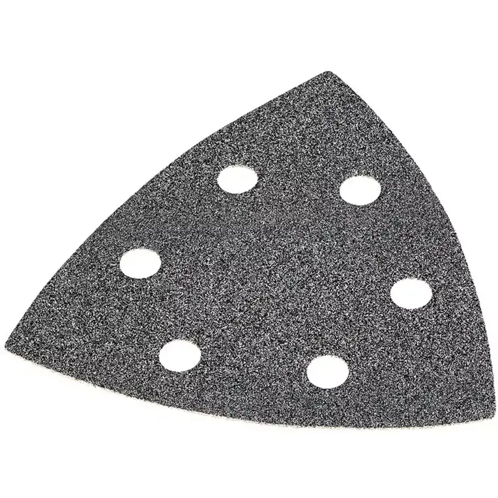 DEWALT Triangle à crochet et boucle 120 grain papier de verre paquet de 12 oscillant multi ponçage polissage accessoires pour outils électriques DWASPTRI12