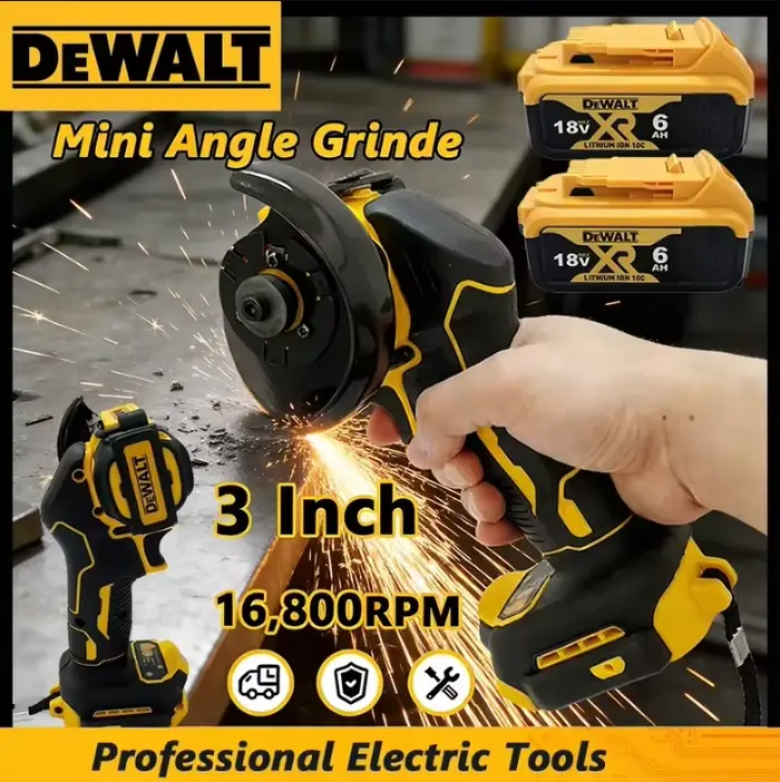 DeWALT – meuleuse d'angle portable sans fil de 3 pouces