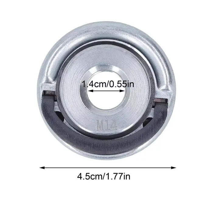Écrous de bride pour meuleuse d'angle, Mandrin de verrouillage pour meuleuse d'angle portable, Plaqu