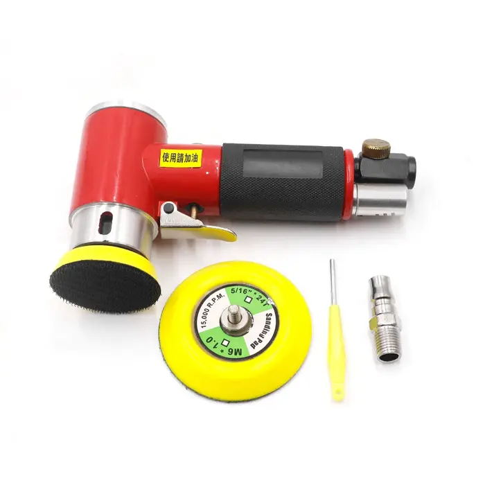 Reilyn Mini rectifieuse pneumatique 3 " ponceuse à air orbite aléatoire pour le polissage de voiture polisseuse à air à grande vitesse