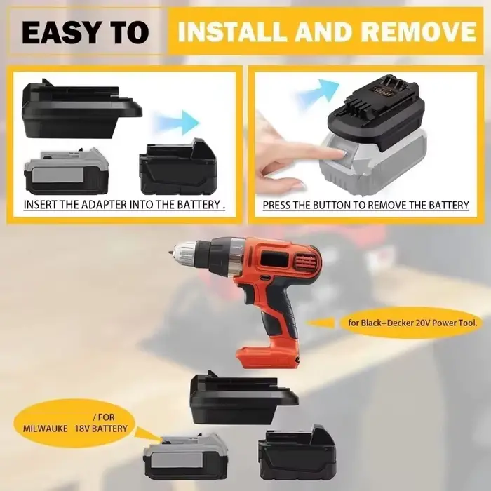 Adaptateur d'outil pour Black Decker