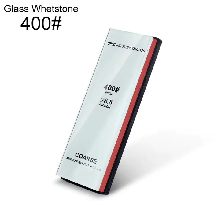 Grain 240-15000 #   Pierre à aiguiser professionnelle en aluminium blanc, aiguiseur de couteaux de c