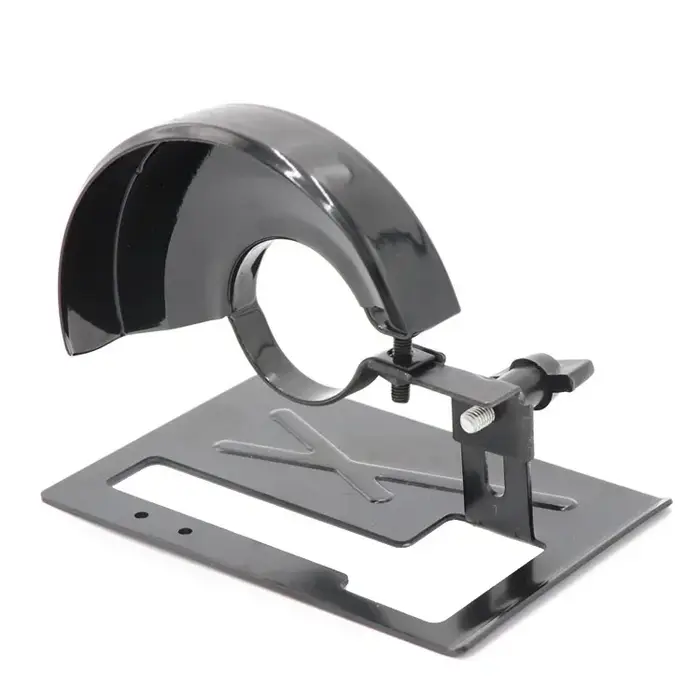 Couvercle de protection de sécurité pour meuleuse d'angle de 4 pouces, couvercles de sécurité + support de Base pour meuleuse d'angle, ensemble de supports pour outils de bricolage du bois