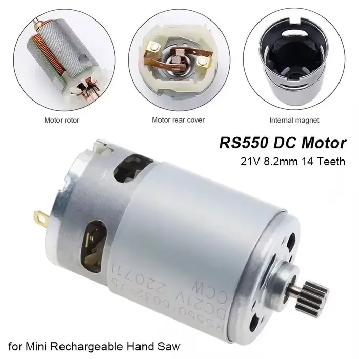 Moteur de scie à chaîne au lithium 21V RS550 DC