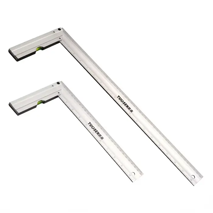 Règle d'angle pour le travail du bois, carré à 90 degrés, 300mm 500mm, carré multifonctionnel en all