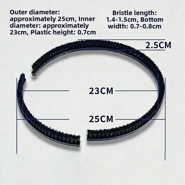 Accessoire de lissage de rechange pour ponceuse de préparation de peinture professionnelle, diamètre 225 mm, préparation lisse
