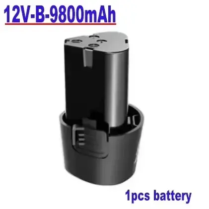 Batterie de charge universelle pour outil électrique 100% originale 12V 9800mAh Type B, tournevis él