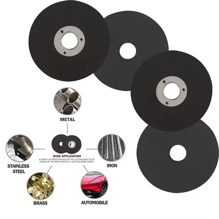 Disques de coupe métalliques de 50 mm (2 pouces), disques de ponçage, disques de meulage pour meuleu