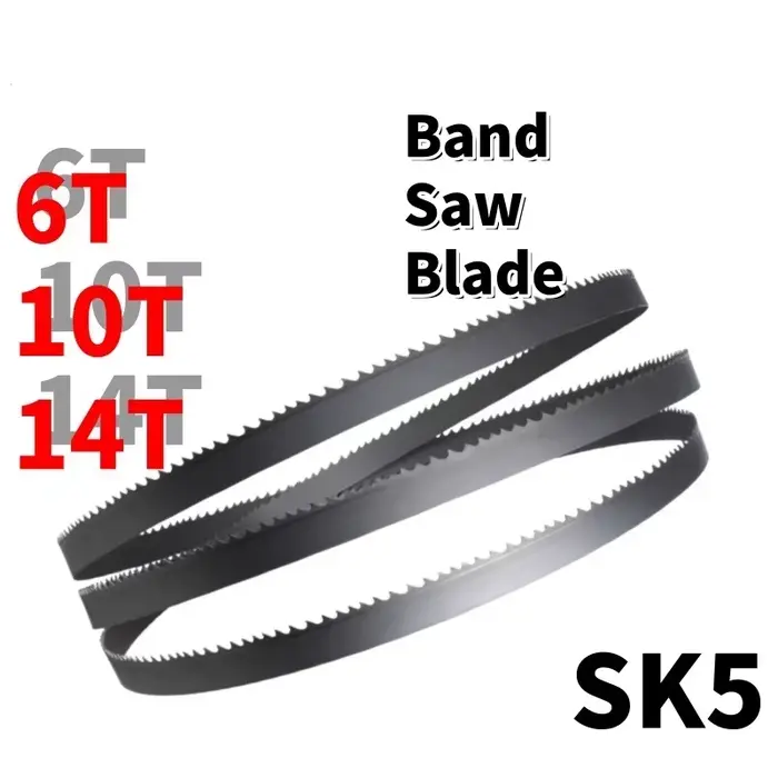 Lame pour le travail du bois 9.5 WideX6T 10T 14T longueur 1511 2490 1750 1400mm scie à ruban pour couper