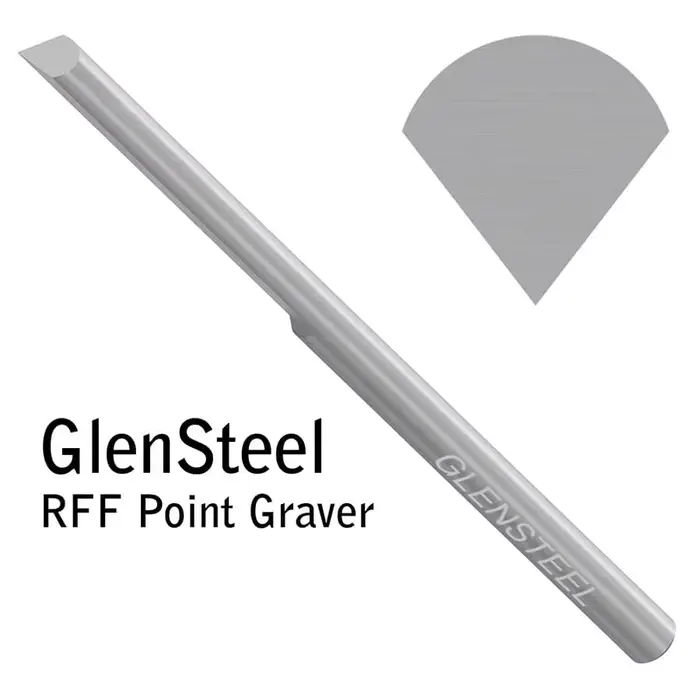 Graveur à pointe GRS GlenSteel RFF 30 ° -120 ° Outil de gravure
