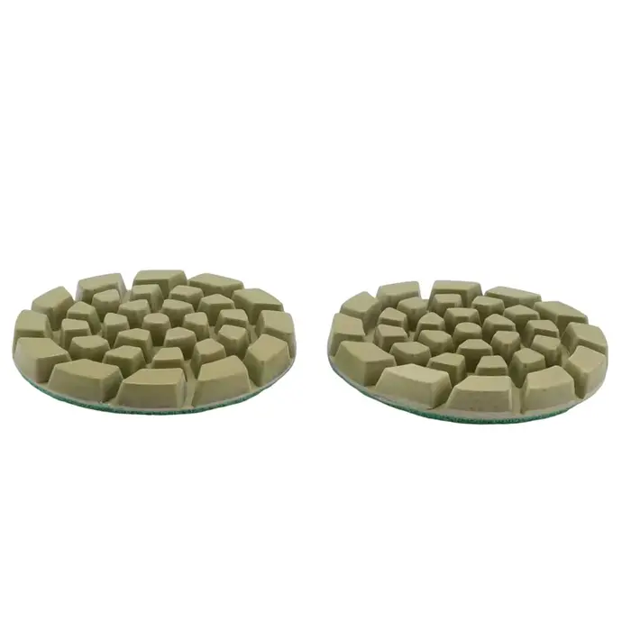 Tampons de polissage de sol en diamant